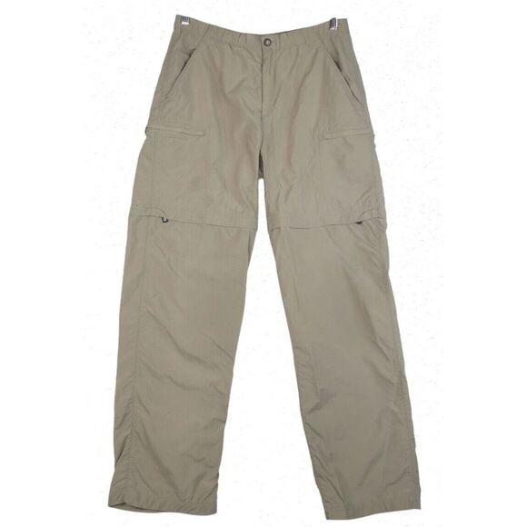 The‎ North Face Lightweight Khaki Convertible Women Pants M Size 8 30x32 - Picture 1 of 8